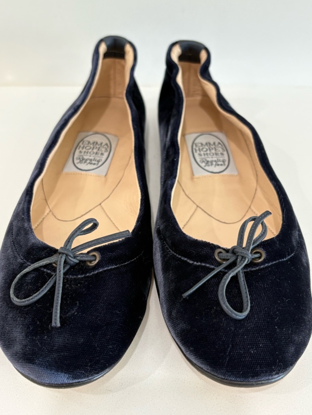 Emma Hope Velvet Ballet Flats – Size 8.5 ✨